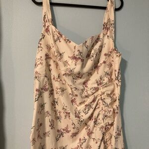 Floral Cream Dress